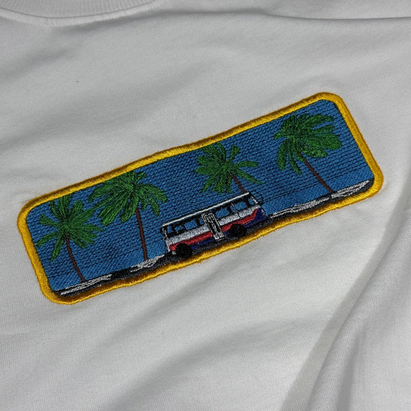 BUS ON THR BEACH