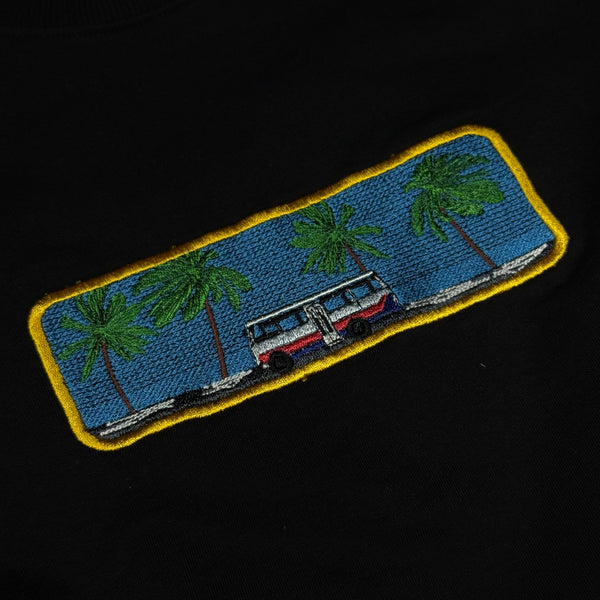 BUS ON THR BEACH